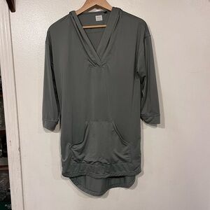 Prana Green Hooded Top